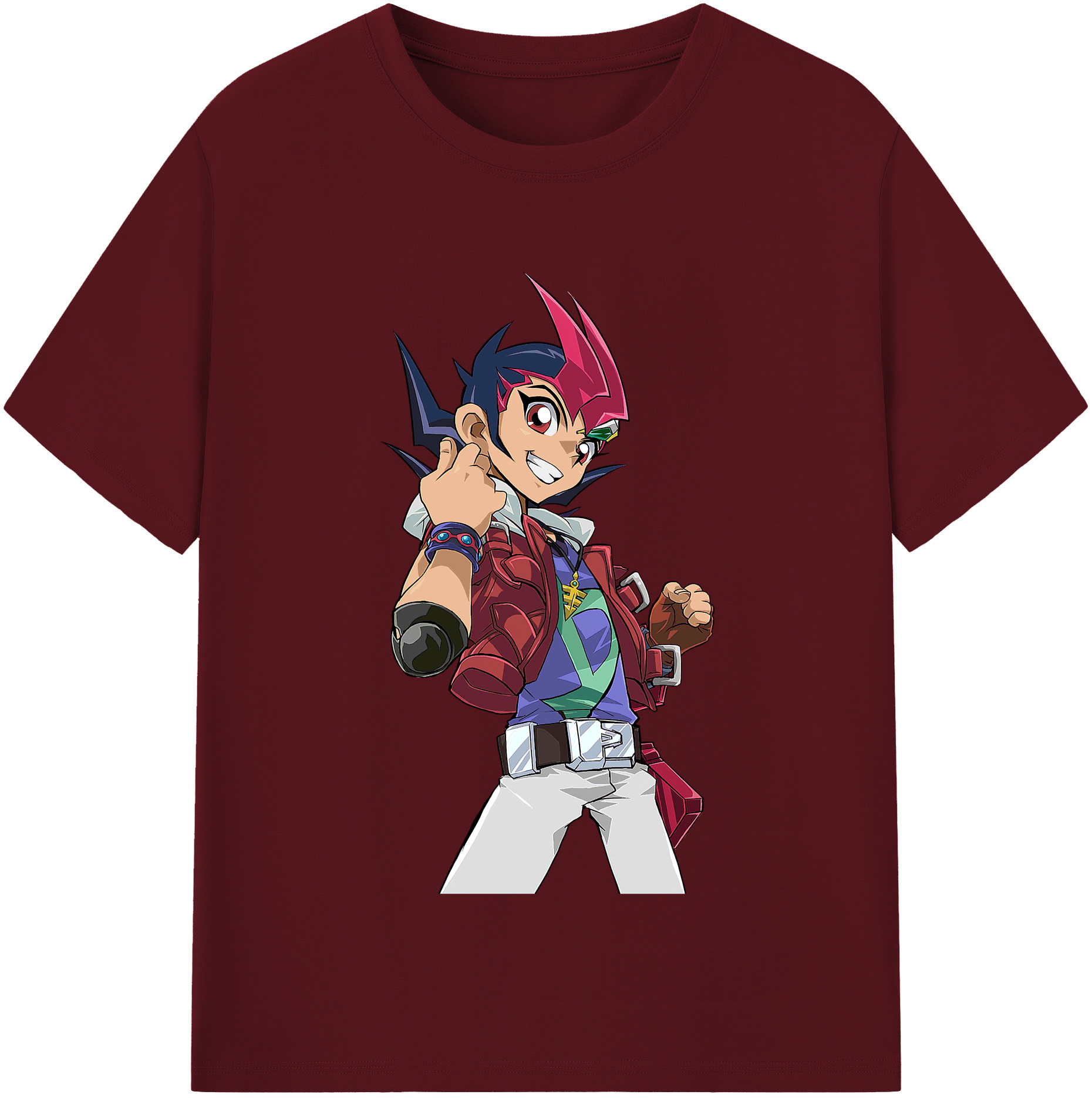 （画像用） 遊☆戯☆王 Yu-Gi-Oh! 綿100％半袖Tシャツ（フロントプリント）